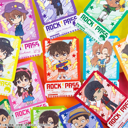 F-TOYS Detective Conan Rock Fest Prism Sticker Gum Ticket Style (Detective Conan)