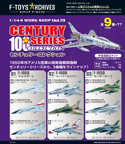F-TOYS Ef-Toys Archives Century Collection (Airplanes & Fighter Jets)