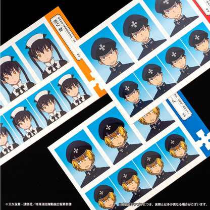 F-TOYS Fire Force Vol. 2 ID Shot Sticker Gum