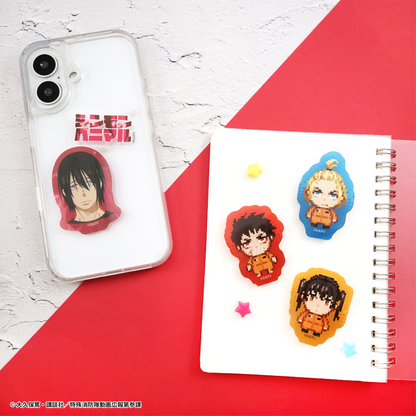 F-TOYS Fire Force Vol. 2 Two-in-One Clear Sticker Gum
