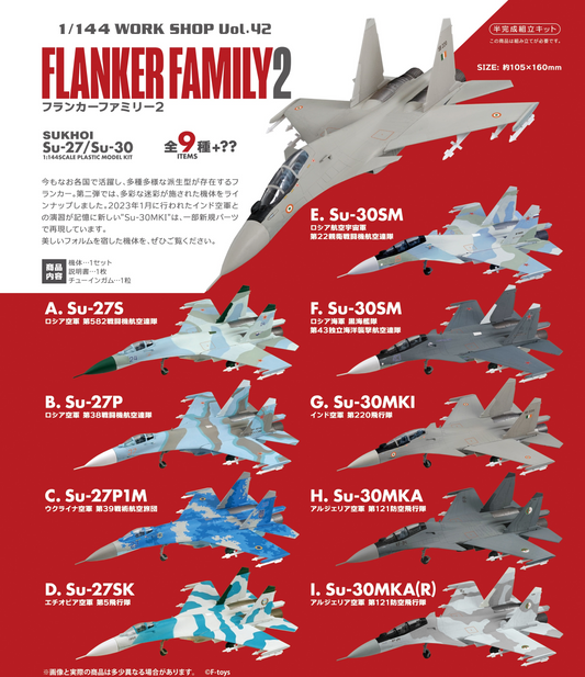 F-TOYS Franka Family 2 (airplanes & fighter jets)