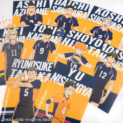 F-TOYS Haikyu!! Postcard Gum (Haikyu!!)