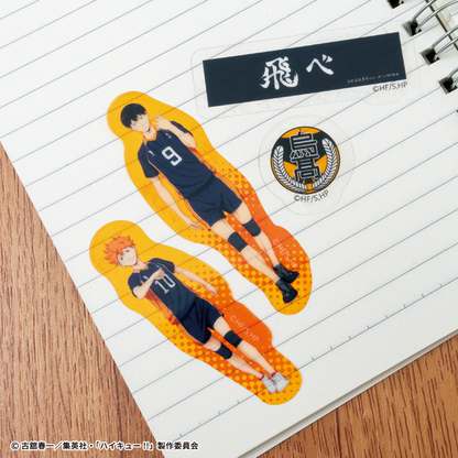 F-TOYS Haikyu!! Two-in-One Clear Sticker Gum (Haikyu!!)