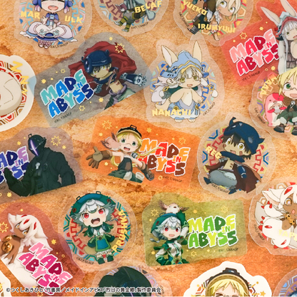 F-TOYS Made in Abyss Die-Cut Clear Sticker Gum
