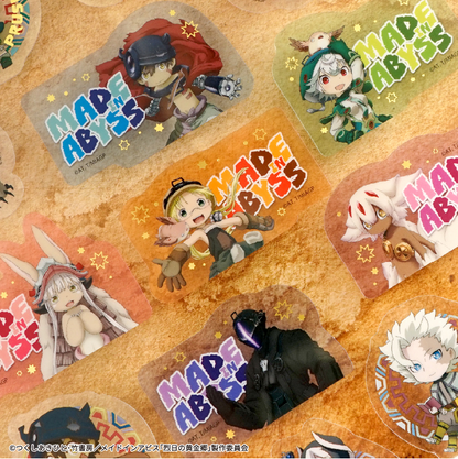 F-TOYS Made in Abyss Die-Cut Clear Sticker Gum