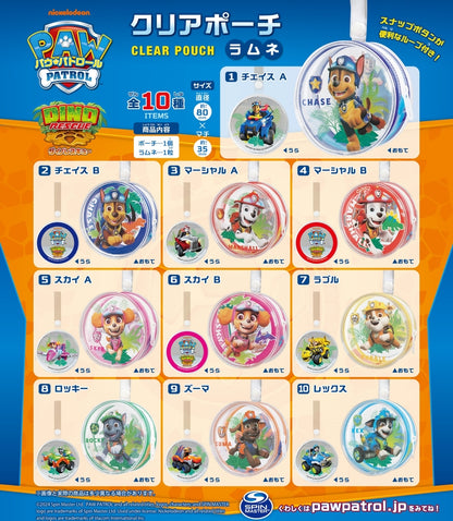 F-TOYS Paw Patrol Clear Pouch Ramune (Paw Patrol)