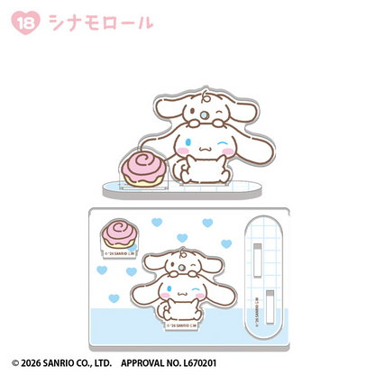 F-TOYS Sanrio Characters Always Together 2-Piece Acrylic Stand (Sanrio Characters)