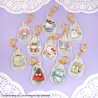 F-TOYS Sanrio Characters Dororon Luminous Acrylic Key Holder (Sanrio Characters)