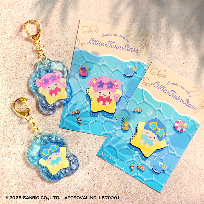 F-TOYS Sanrio Characters Puka Puka Acrylic Key Holder (Sanrio Characters)