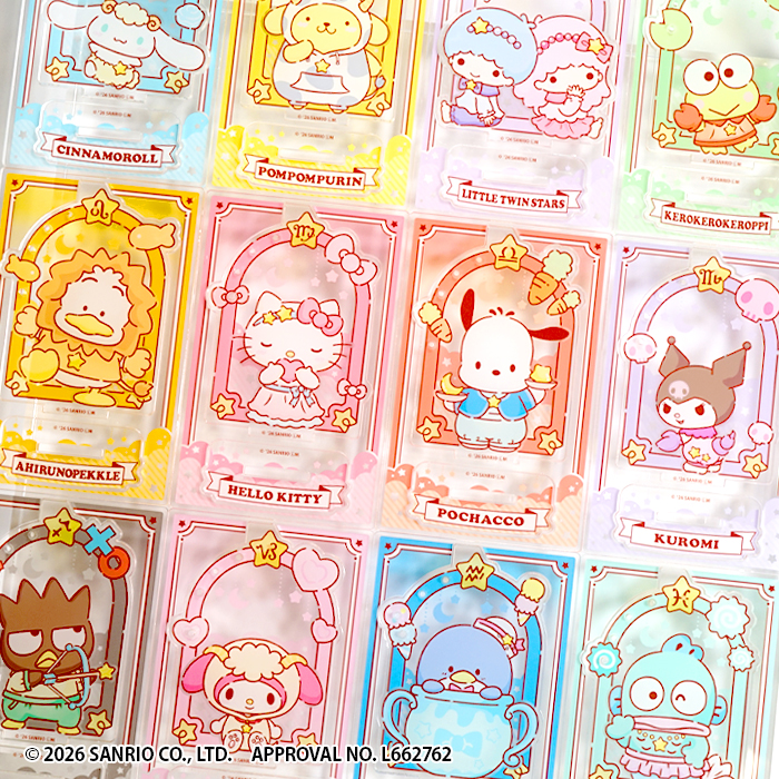 F-TOYS Sanrio Characters Sparkling Constellation Acrylic Accessory Stand (Sanrio Characters)