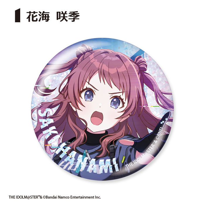 F-TOYS The Idolmaster School Idol Glitter Can Badge Howling Over the World Ver.