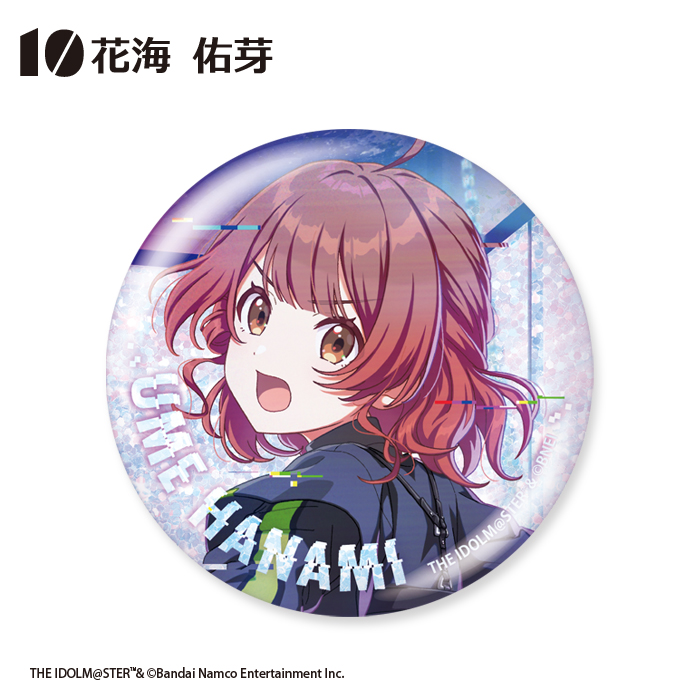 F-TOYS The Idolmaster School Idol Glitter Can Badge Howling Over the World Ver.