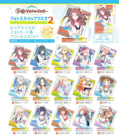 F-TOYS The Idolmaster School Idol Photo Style Acrylic Stand 2
