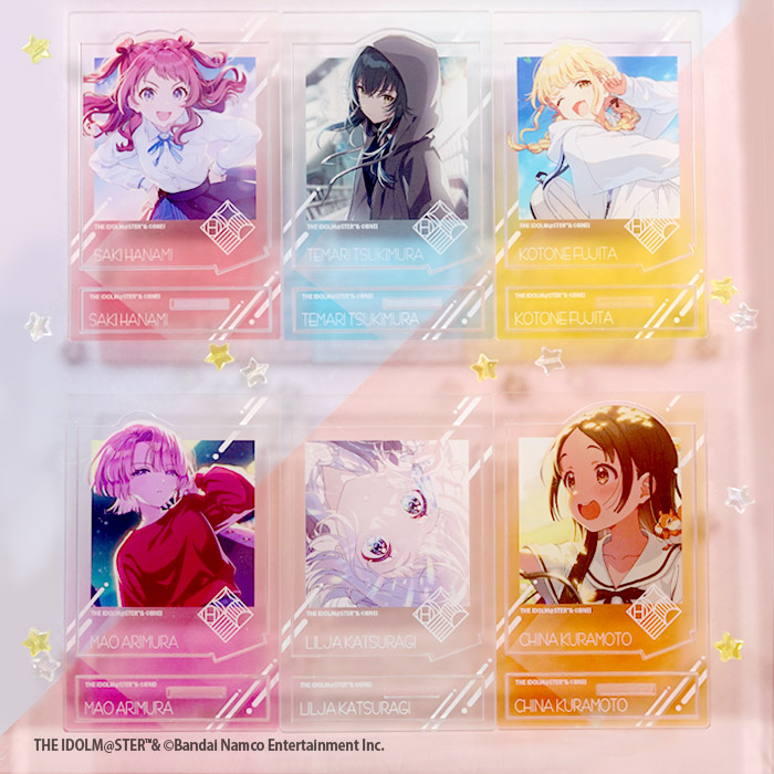 F-TOYS The Idolmaster School Photo Style Acrylic Stand