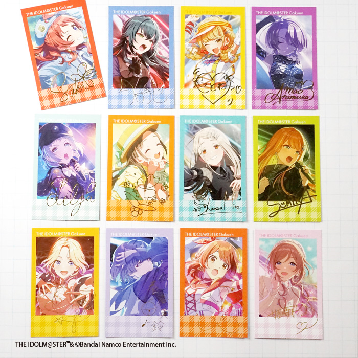 F-TOYS The Idolmaster W School Photo Card Collection