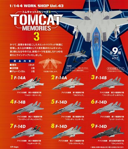 F-TOYS Tomcat Memories 3 (Airplanes & Fighter Jets)