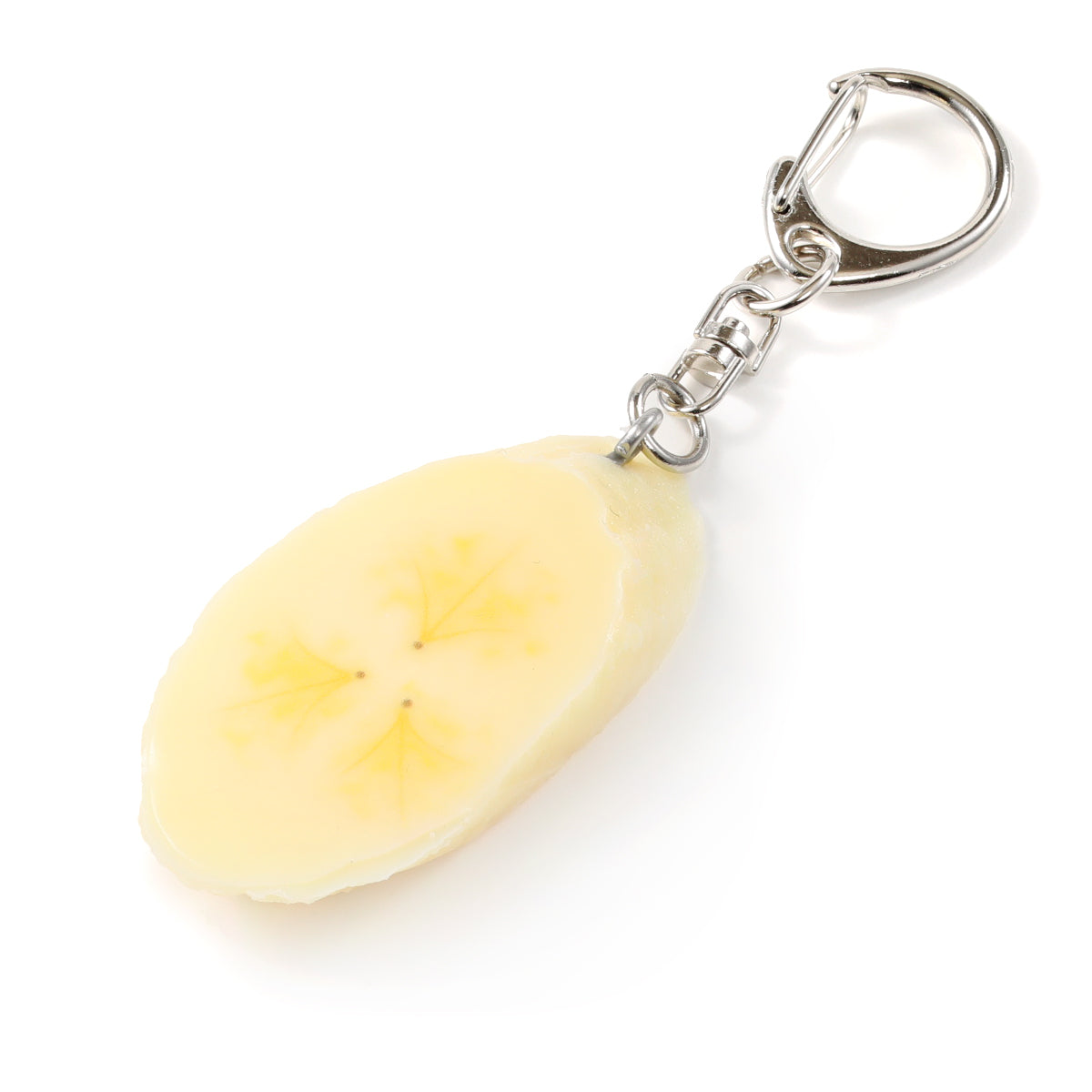 Fake Food / Banana Slices / Key Ring