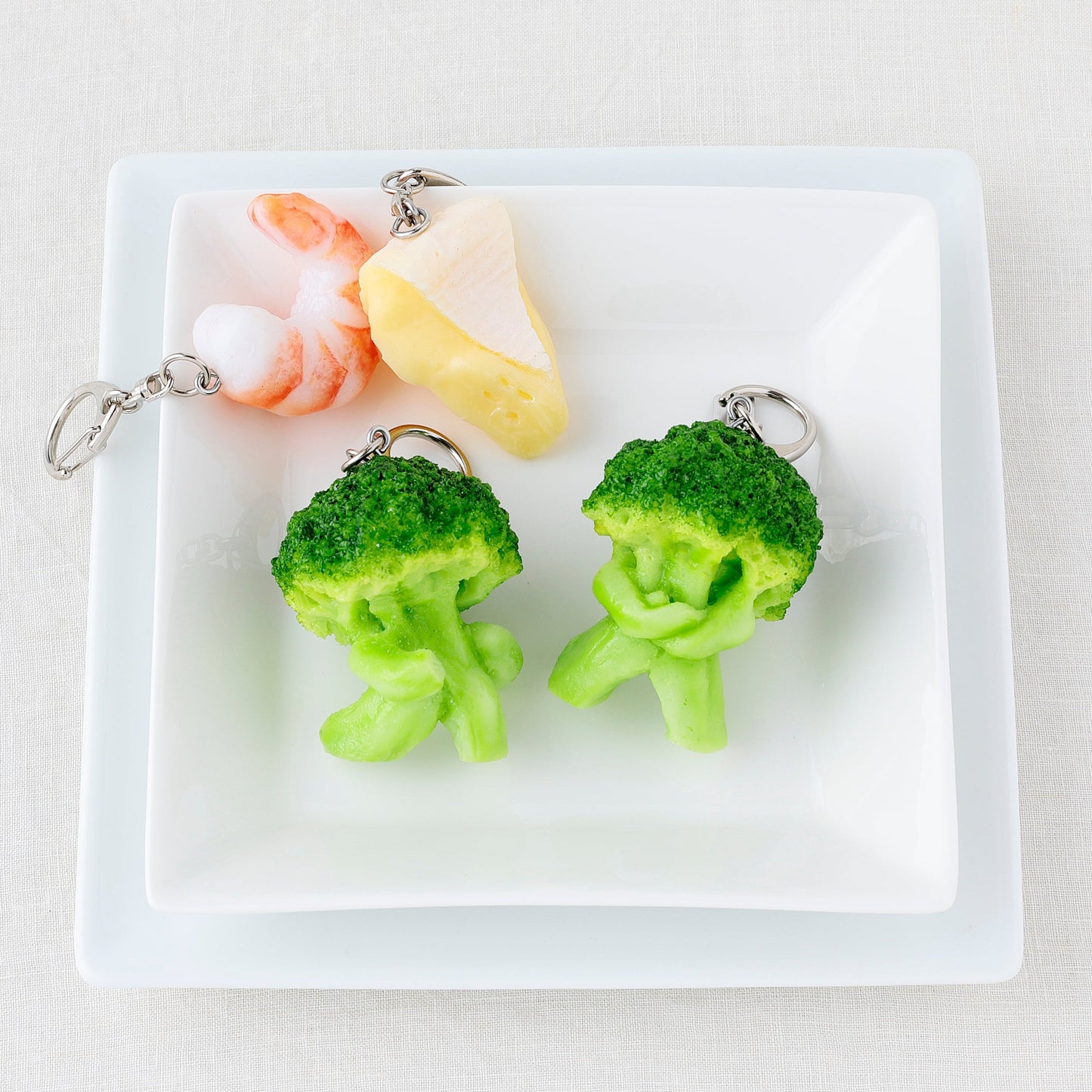 Fake Food / Broccoli-kun / Key Ring