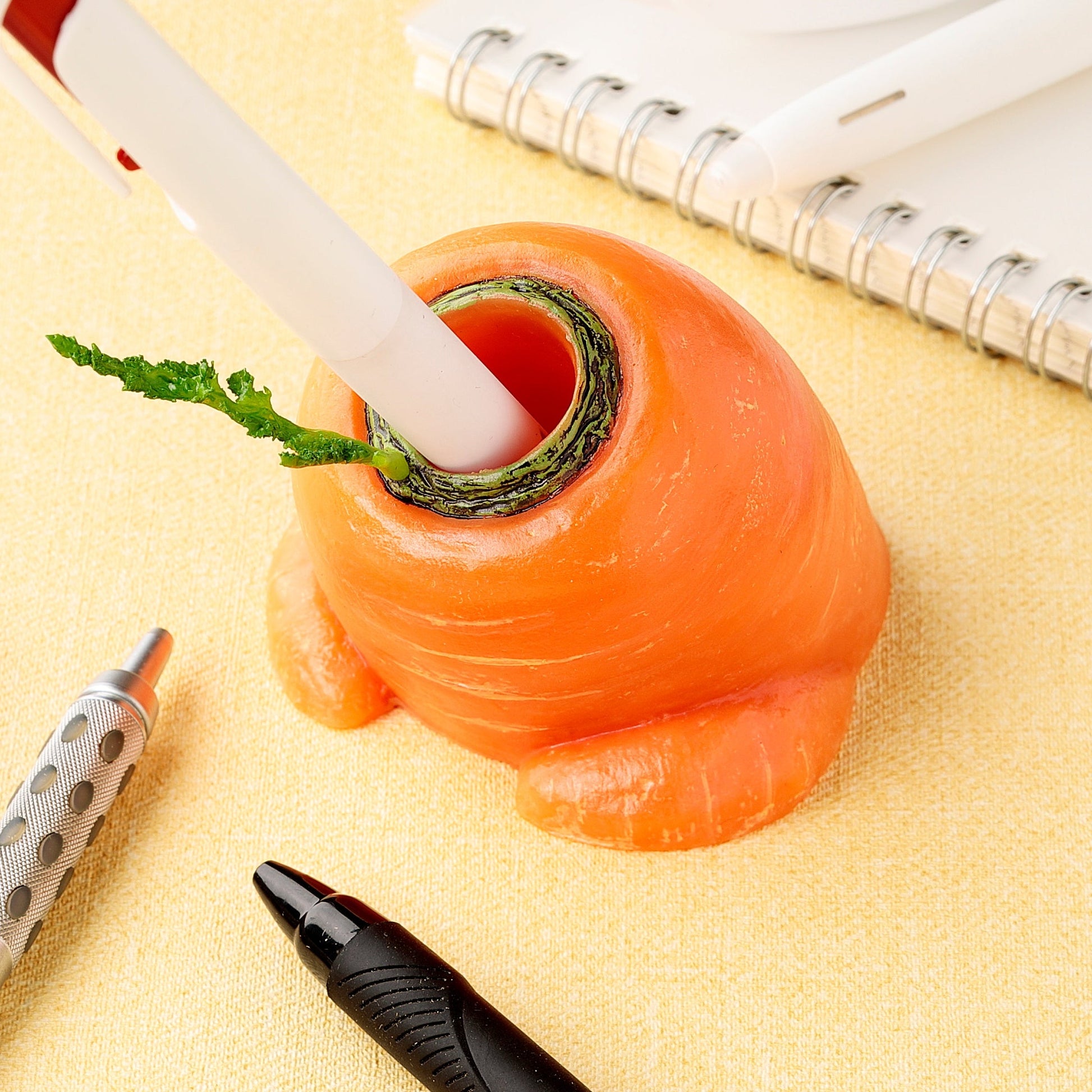 Fake Food / Carrot That Wants To Rise / Pen Stand