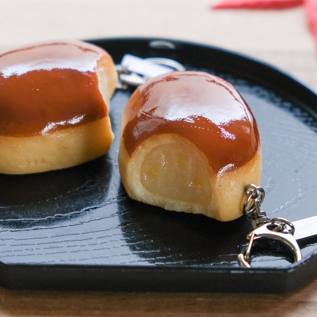 Fake Food / Chestnut Manju / Key Ring