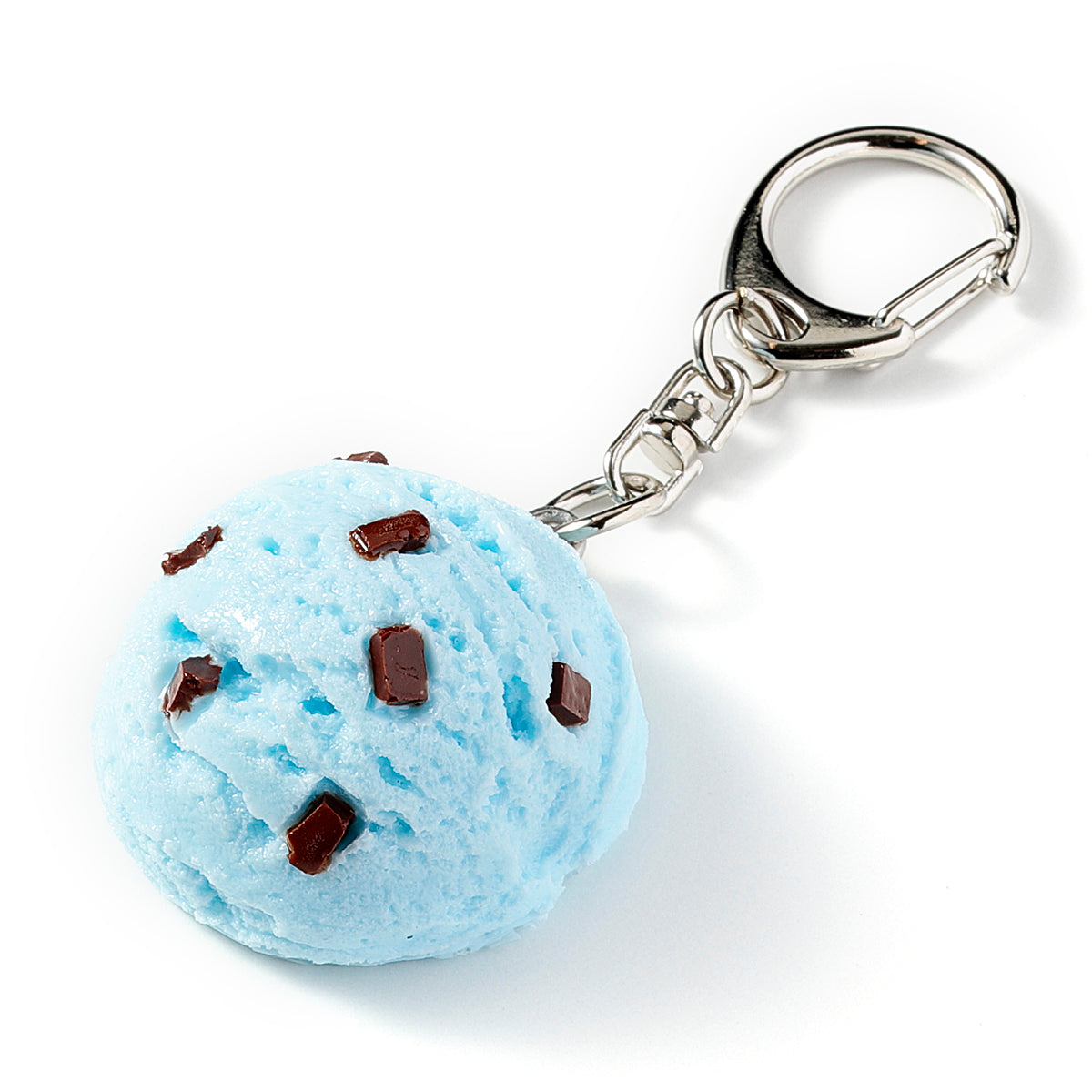 Fake Food / Choco Mint Ice Cream / Key Ring
