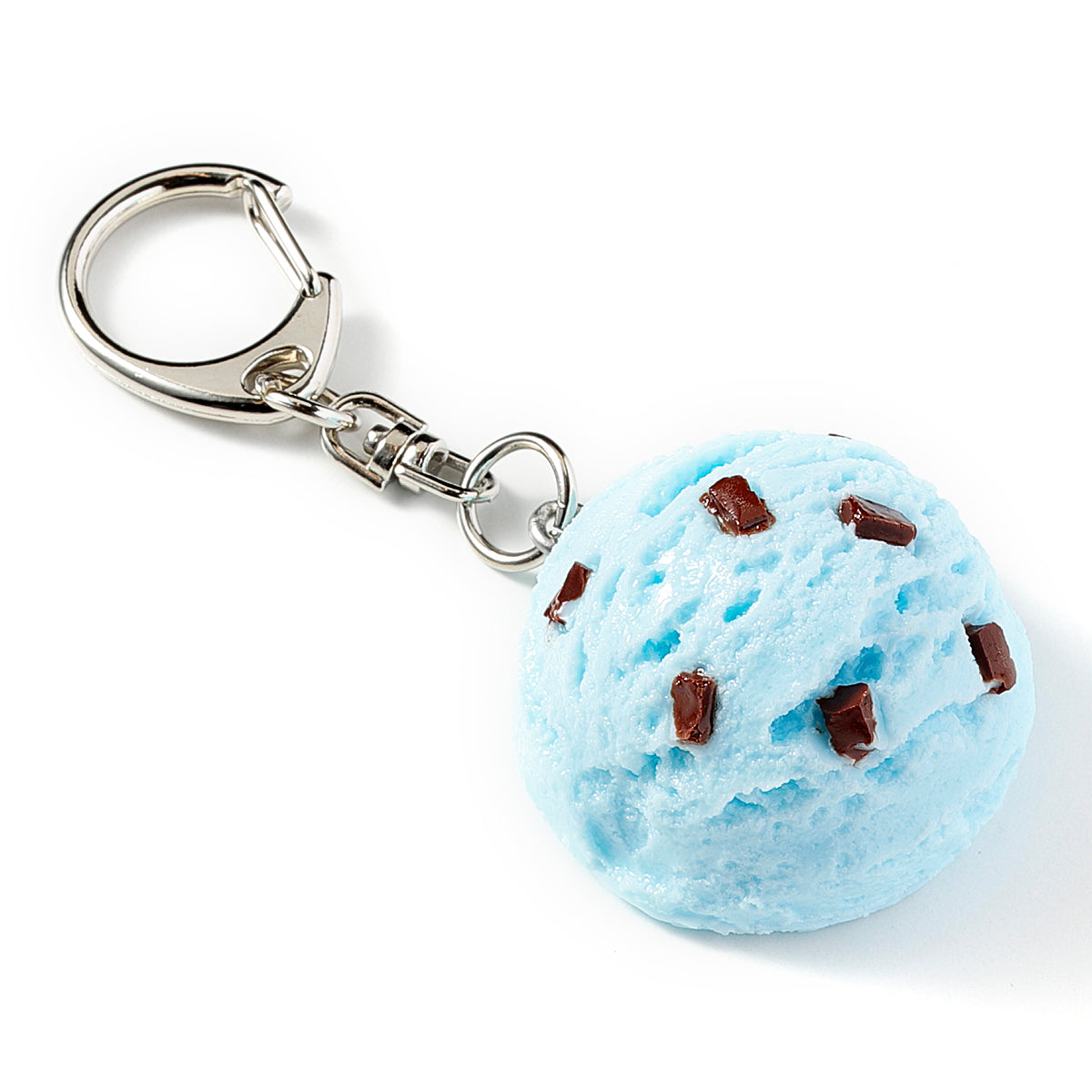 Fake Food / Choco Mint Ice Cream / Key Ring