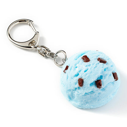 Fake Food / Choco Mint Ice Cream / Key Ring