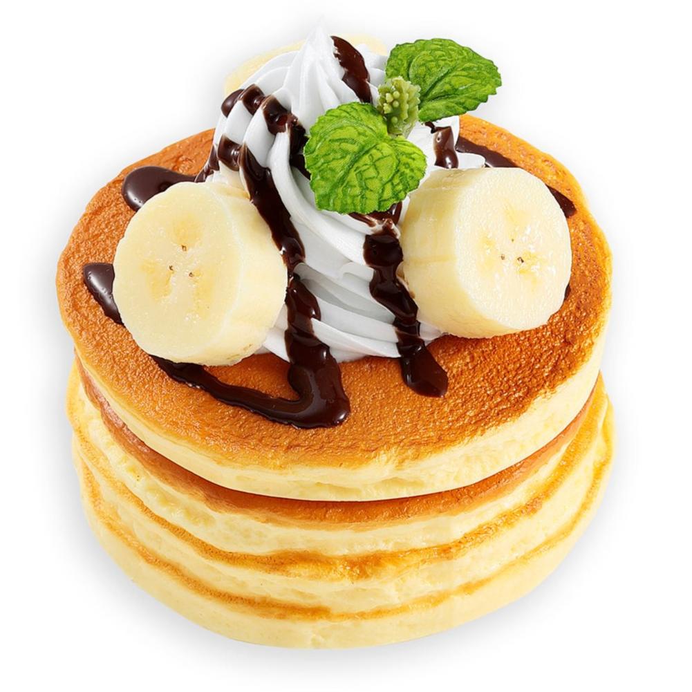 Fake Food / Chocolate Banana Pancake / Accessory Case