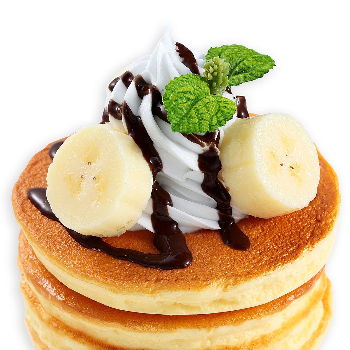 Fake Food / Chocolate Banana Pancake / Accessory Case