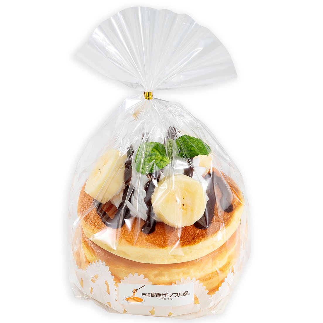 Fake Food / Chocolate Banana Pancake / Accessory Case