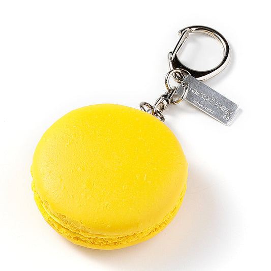 Fake Food / Citron Lemon Macaron / Key Ring