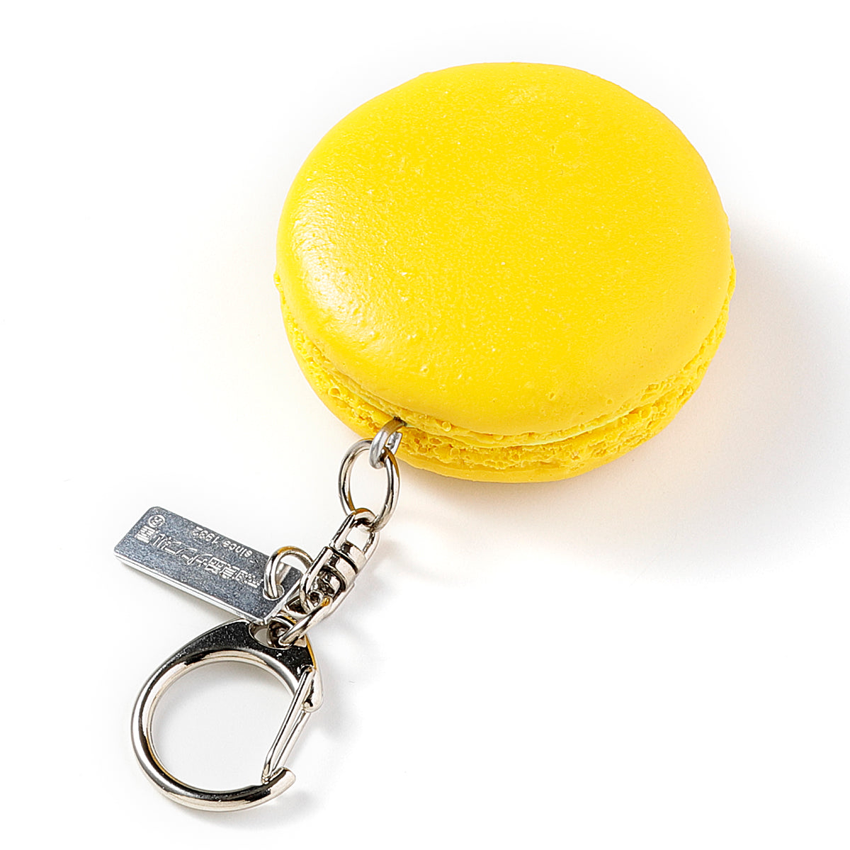 Fake Food / Citron Lemon Macaron / Key Ring