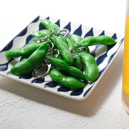 Fake Food / Edamame / Key Ring