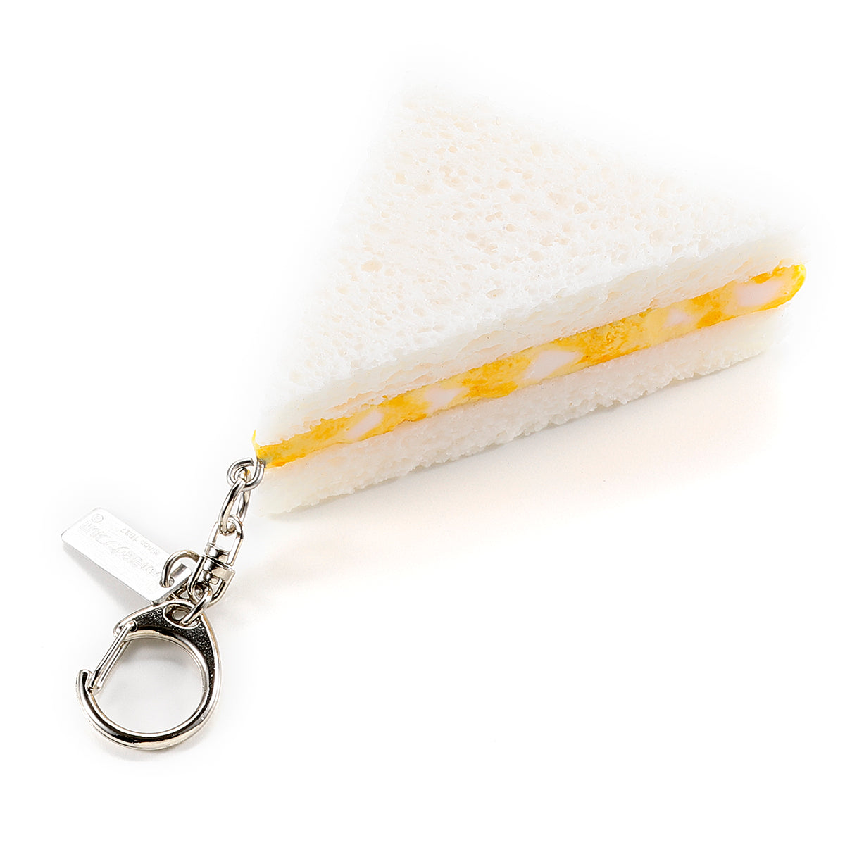Fake Food / Egg Sandwich / Key Ring