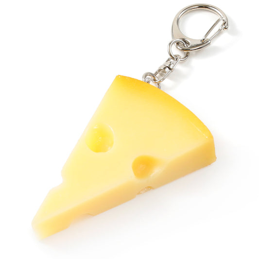 Fake Food / Emmental Cheese / Key Ring