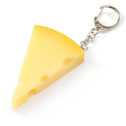 Fake Food / Emmental Cheese / Key Ring