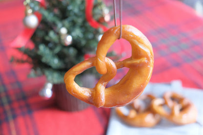 Fake Food / European Pastry Ornament Pretzel