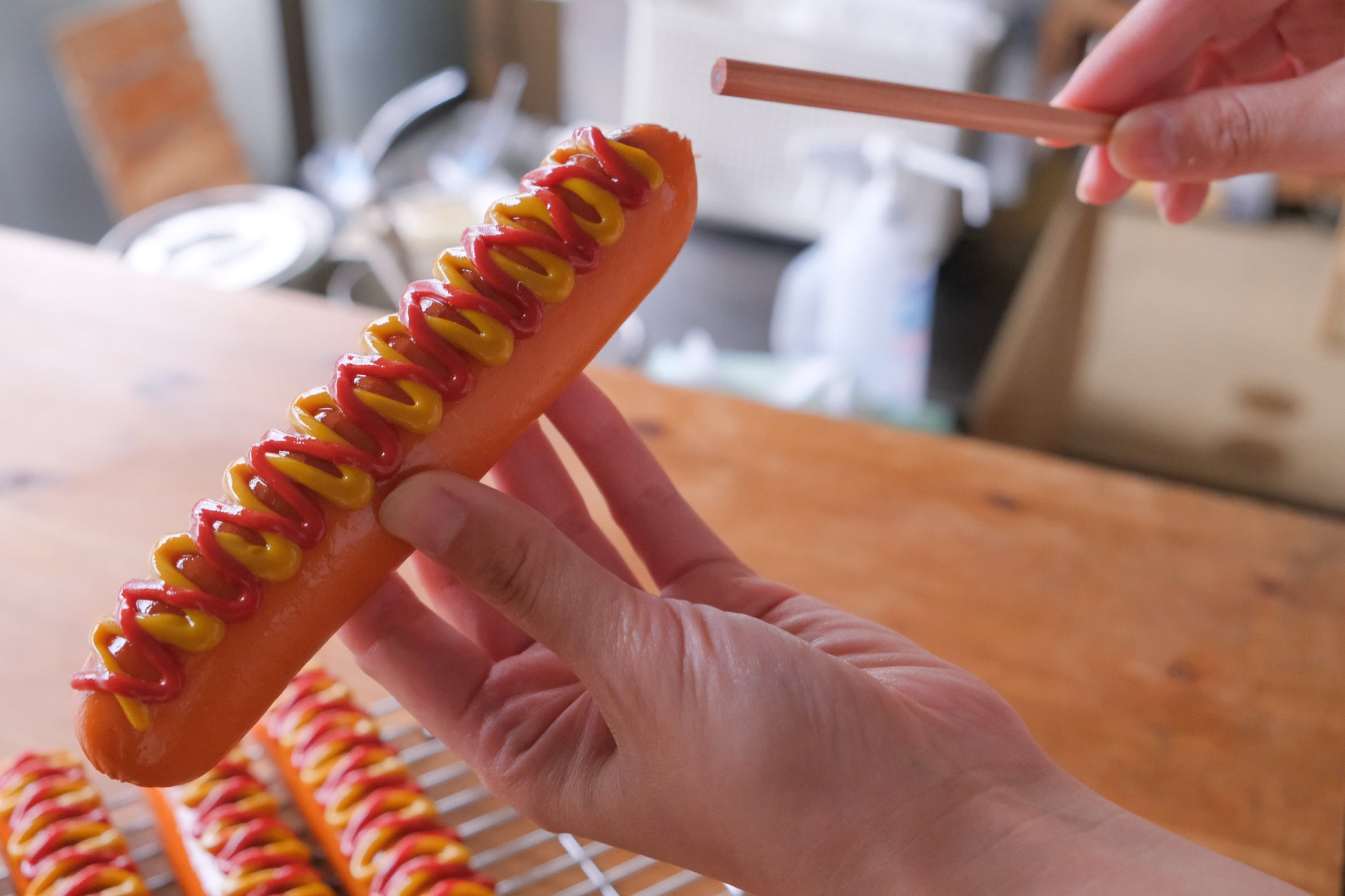 Fake Food / Frankfurter Pencil Cap
