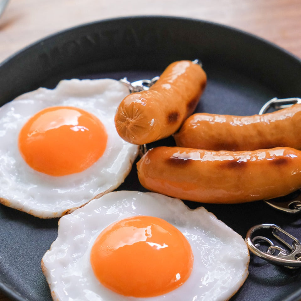 Fake Food / Fried Egg / Key Ring