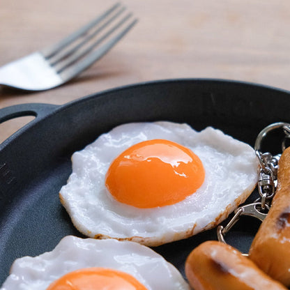 Fake Food / Fried Egg / Key Ring