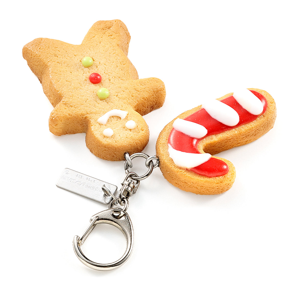 Fake Food / Gingerbread Man Cookie / Key Ring