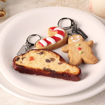 Fake Food / Gingerbread Man Cookie / Key Ring