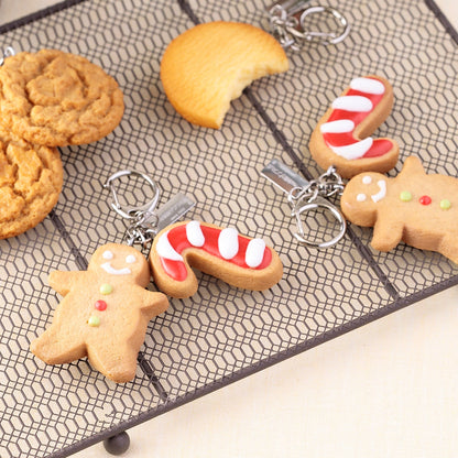 Fake Food / Gingerbread Man Cookie / Key Ring