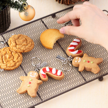 Fake Food / Gingerbread Man Cookie / Key Ring