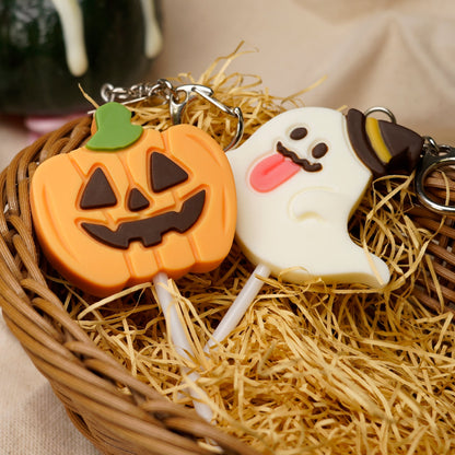 Fake Food / Halloween Pumpkin With Chocolate Sticks