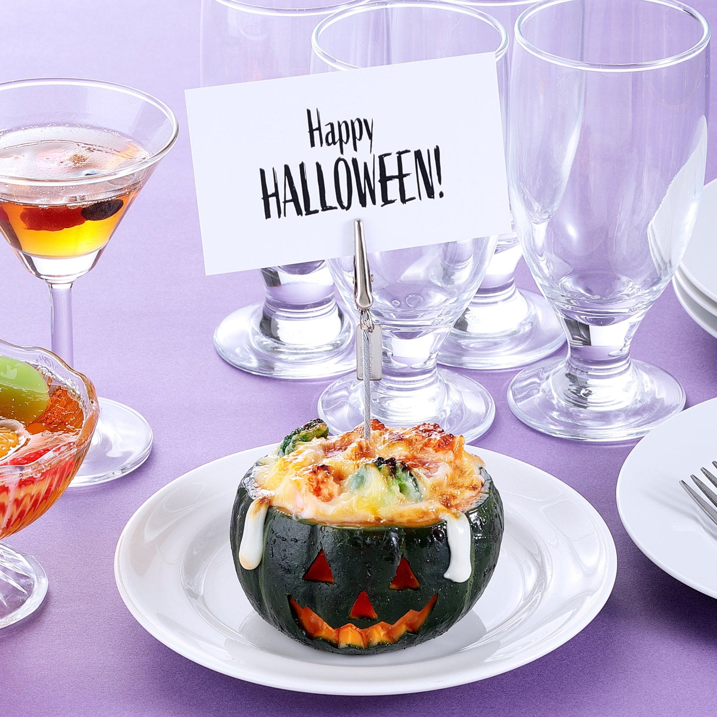 Fake Food / Jack-o’-lantern Gratin / Clip
