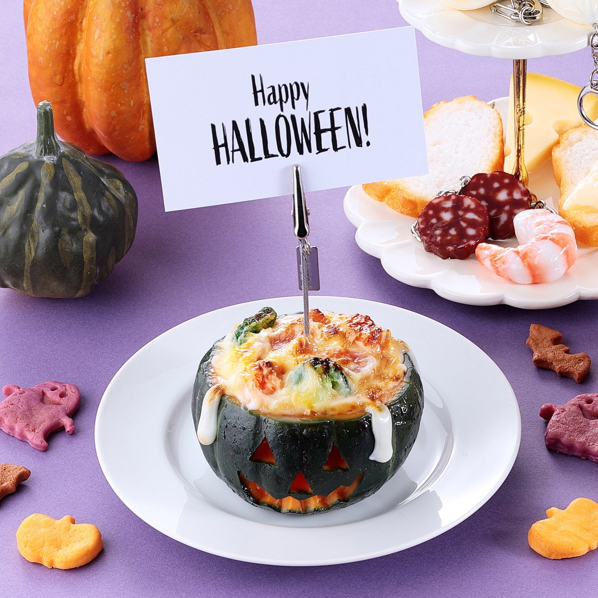 Fake Food / Jack-o’-lantern Gratin / Clip