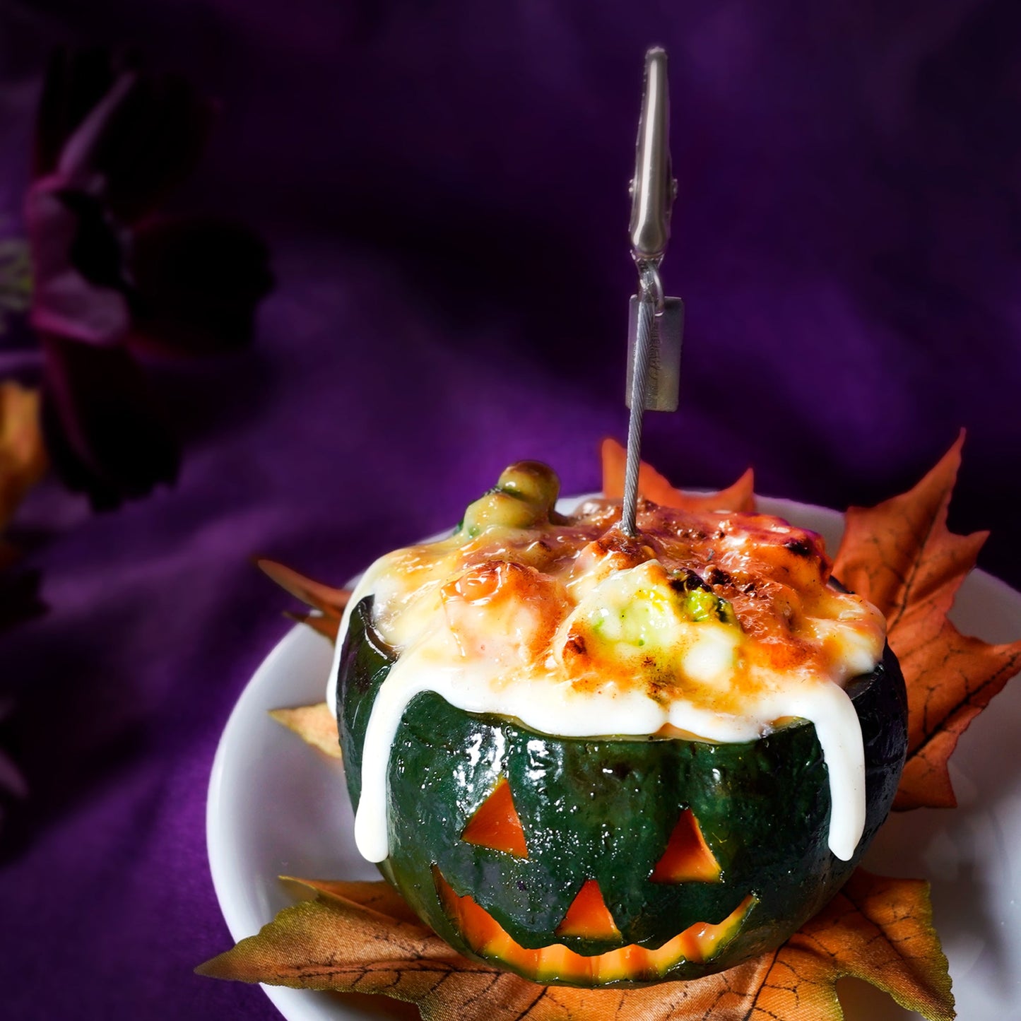 Fake Food / Jack-o’-lantern Gratin / Clip