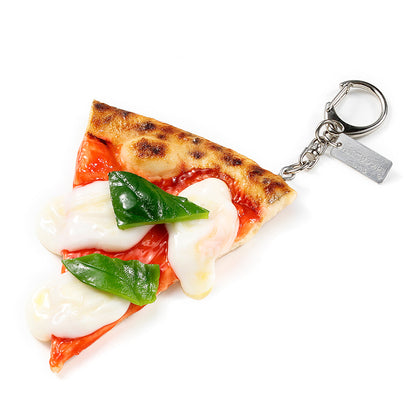 Fake Food / Margherita Pizza / Key Ring