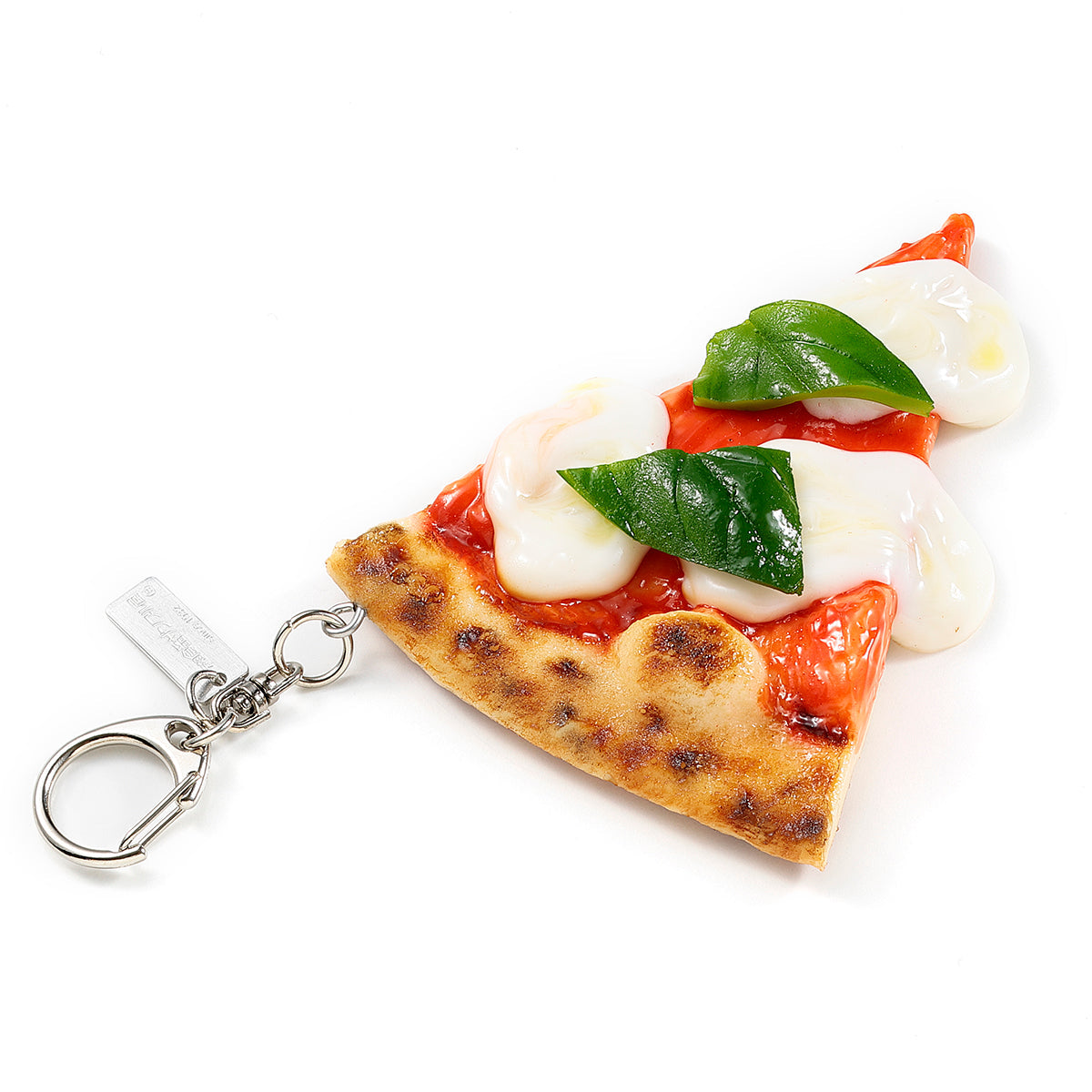 Fake Food / Margherita Pizza / Key Ring